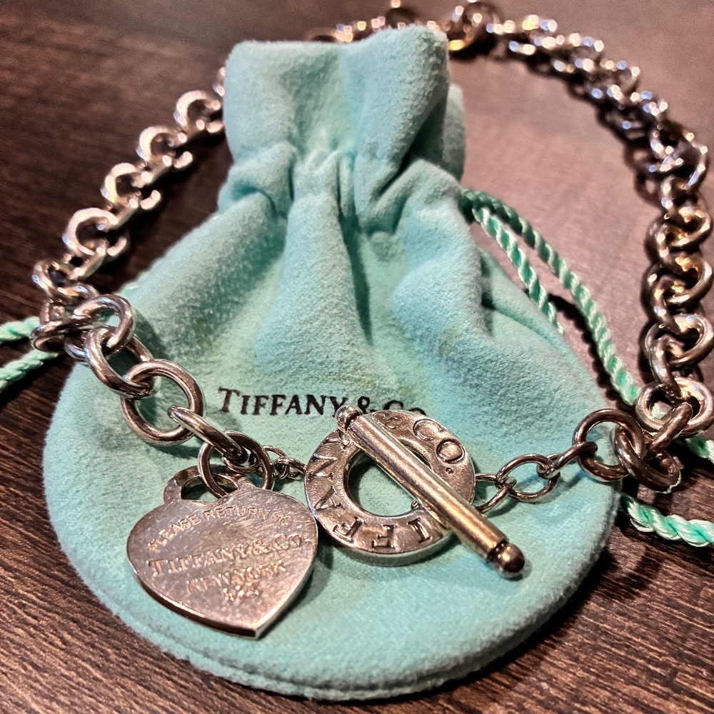 Return to Tiffany heart tag necklace